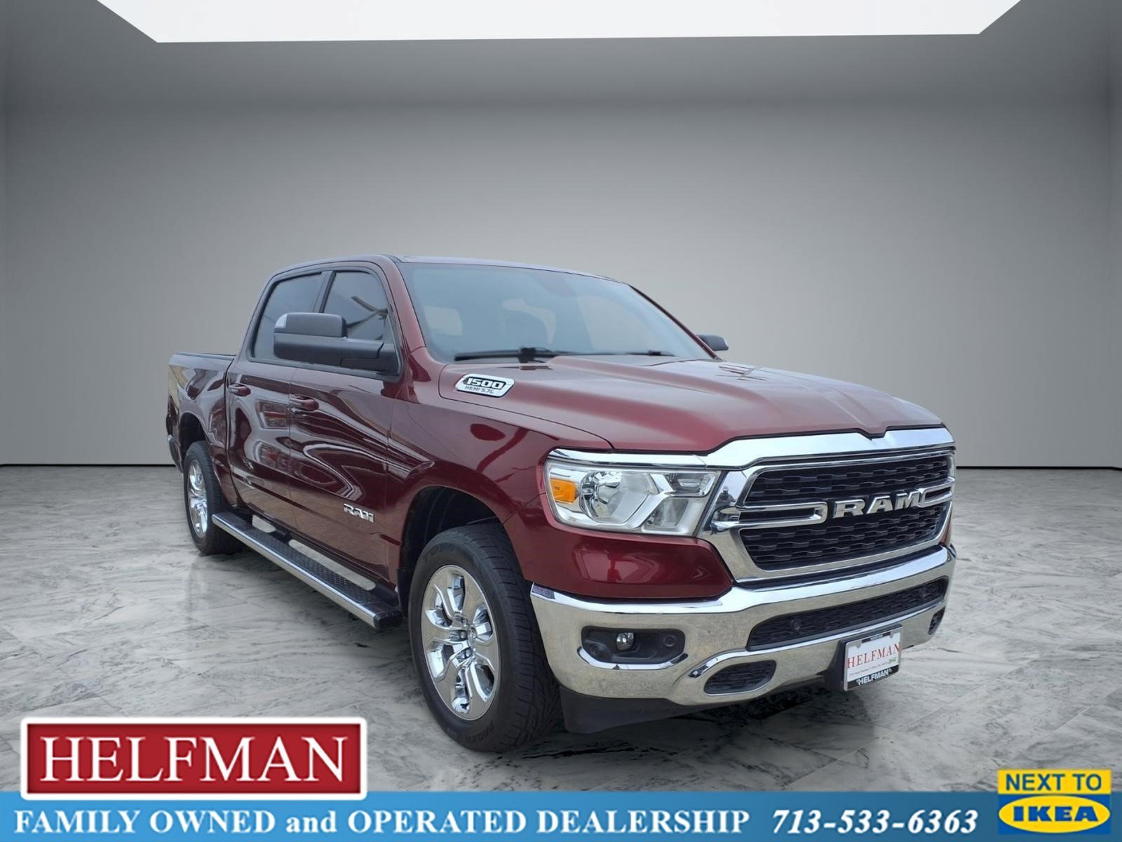 Used 2022 RAM 1500 Big Horn w/ Trailer Tow Group AWD/4WD image 1