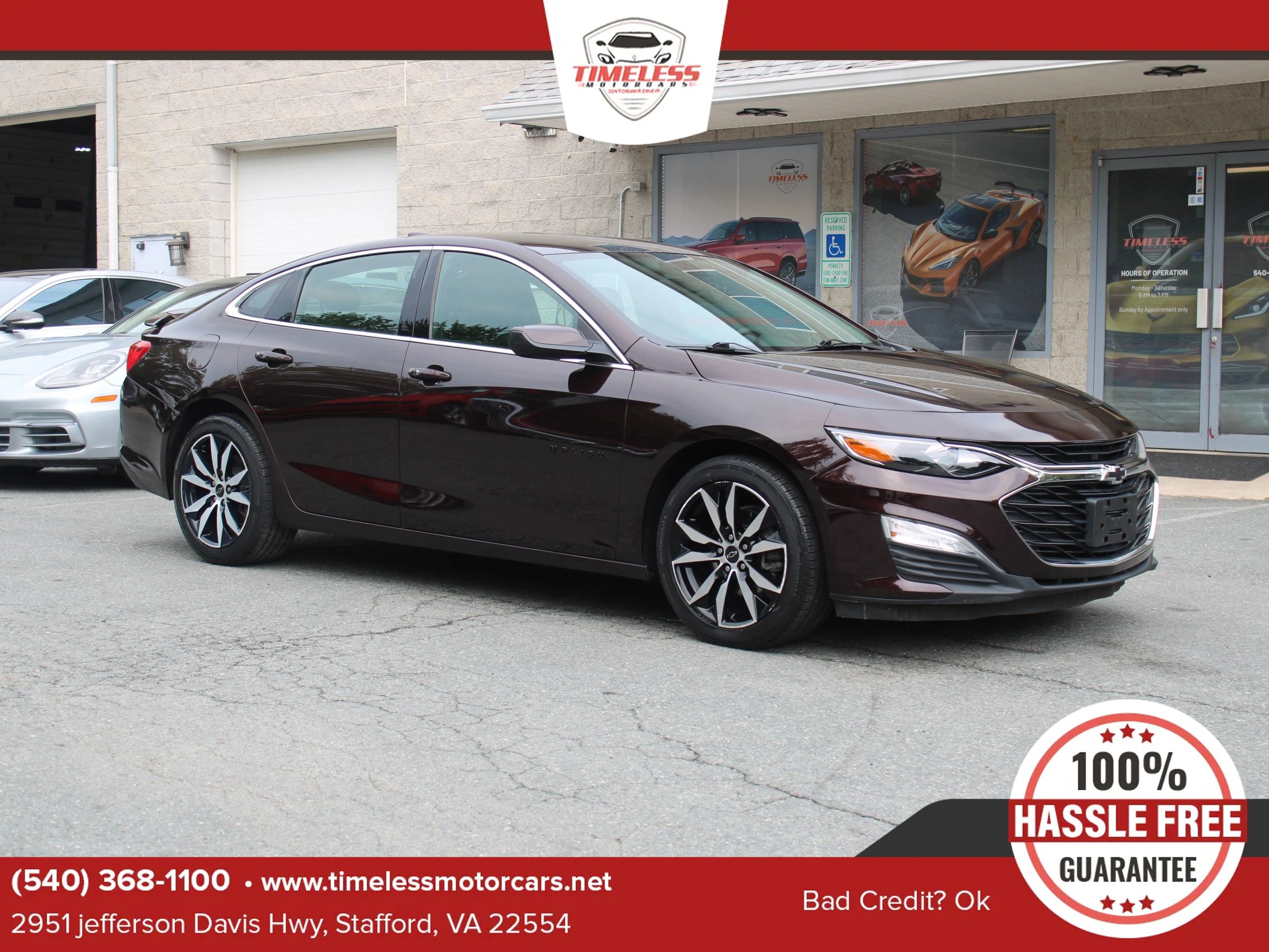 Used 2021 Chevrolet Malibu RS FWD image 1