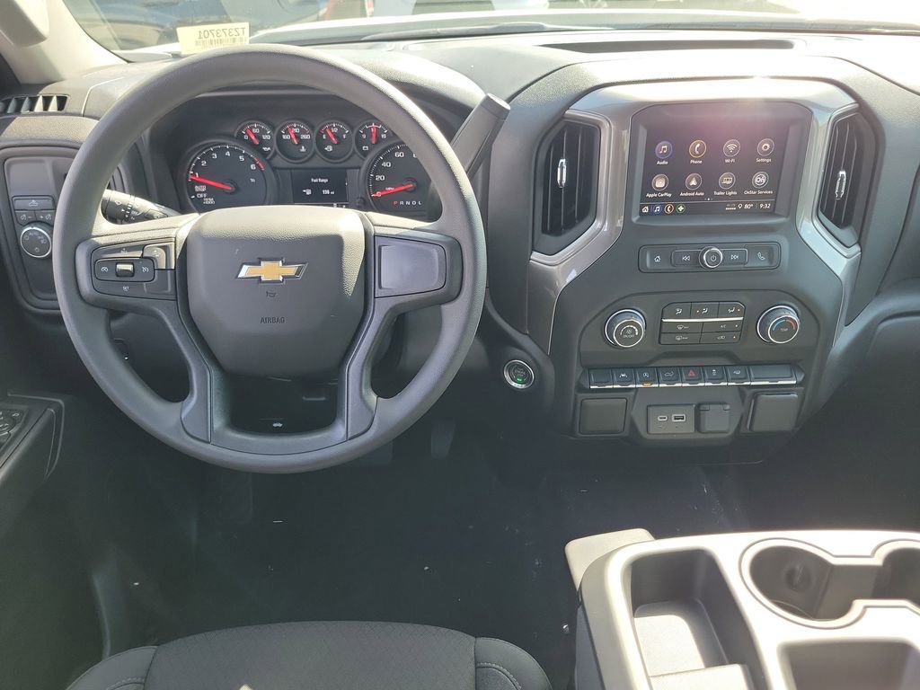 New 2026 Chevrolet Silverado 1500 Custom w/ Turbomax Blackout Package RWD image 4