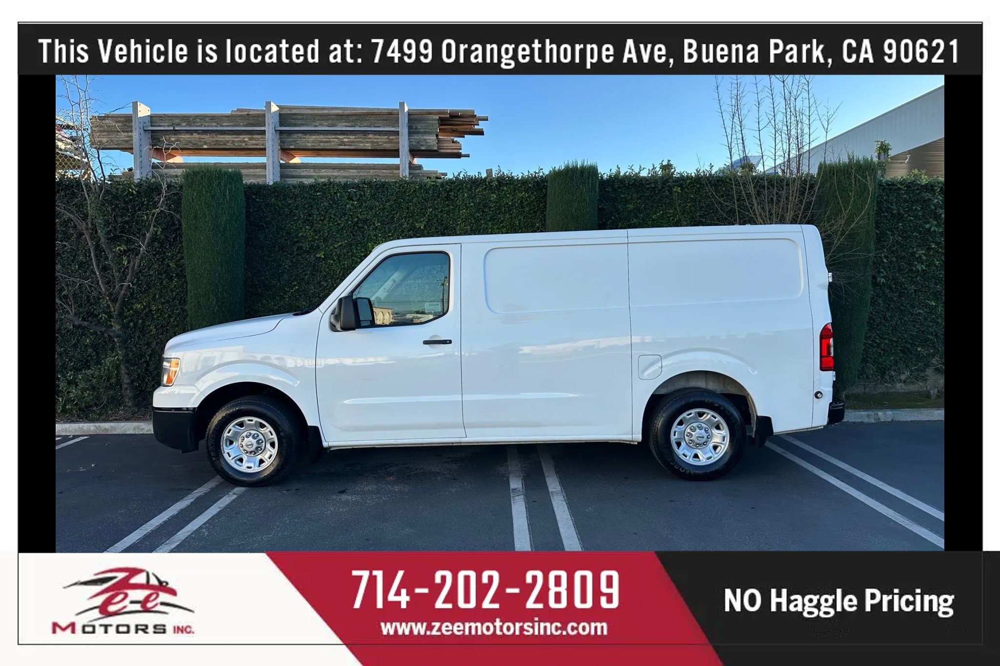 Used 2021 Nissan NV 2500 SV RWD image 10
