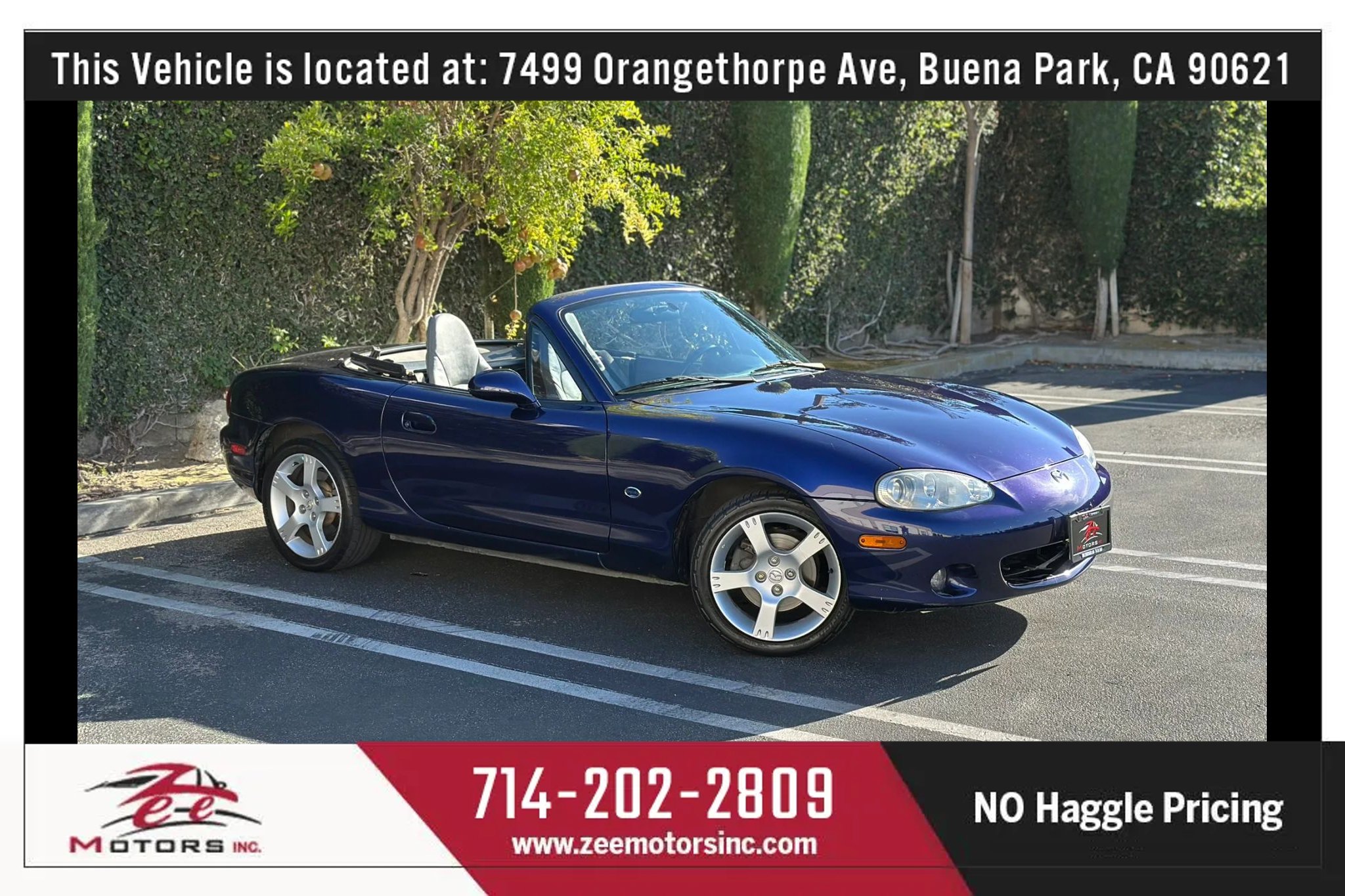 Used 2003 MAZDA MX-5 Miata LS