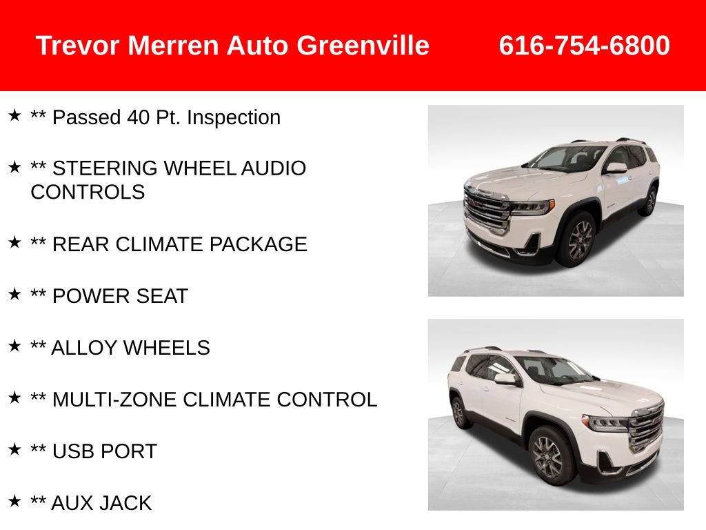 Used 2023 GMC Acadia SLE w/ Driver Convenience Package image 13