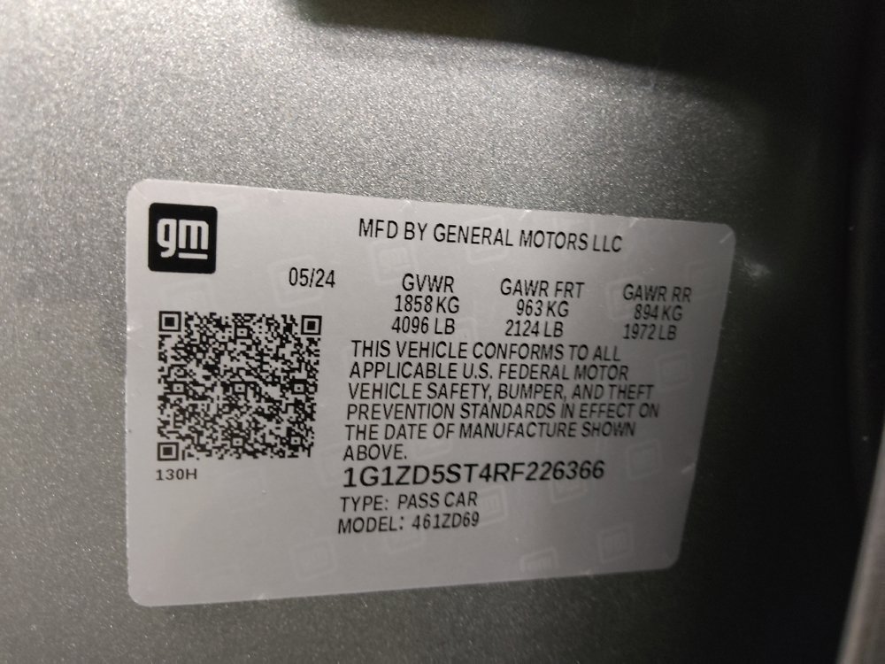 Used 2024 Chevrolet Malibu LT FWD image 33