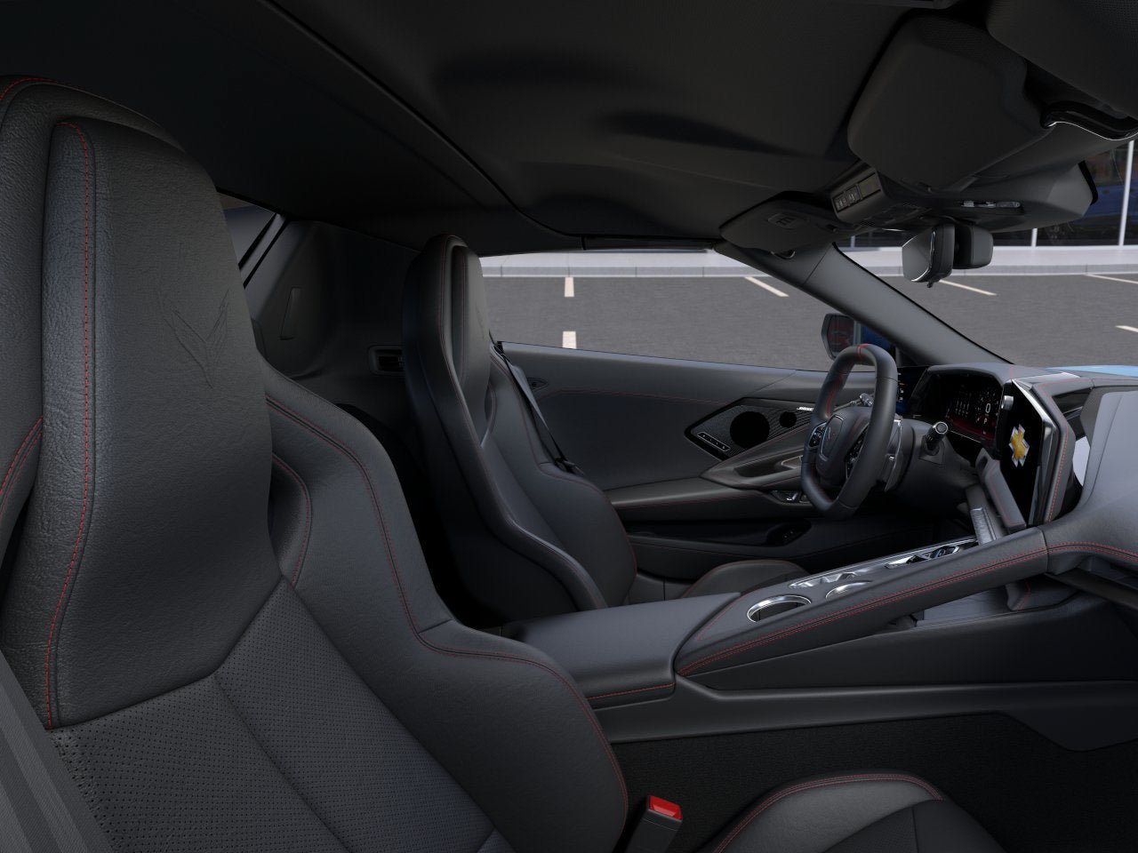 New 2027 Chevrolet Corvette Stingray Convertible w/ Stealth Interior Trim Package RWD image 42
