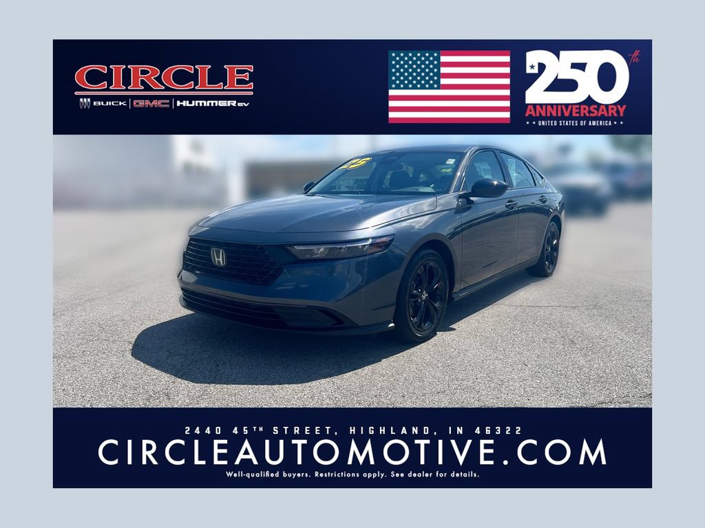 Used 2025 Honda Accord SE image 1