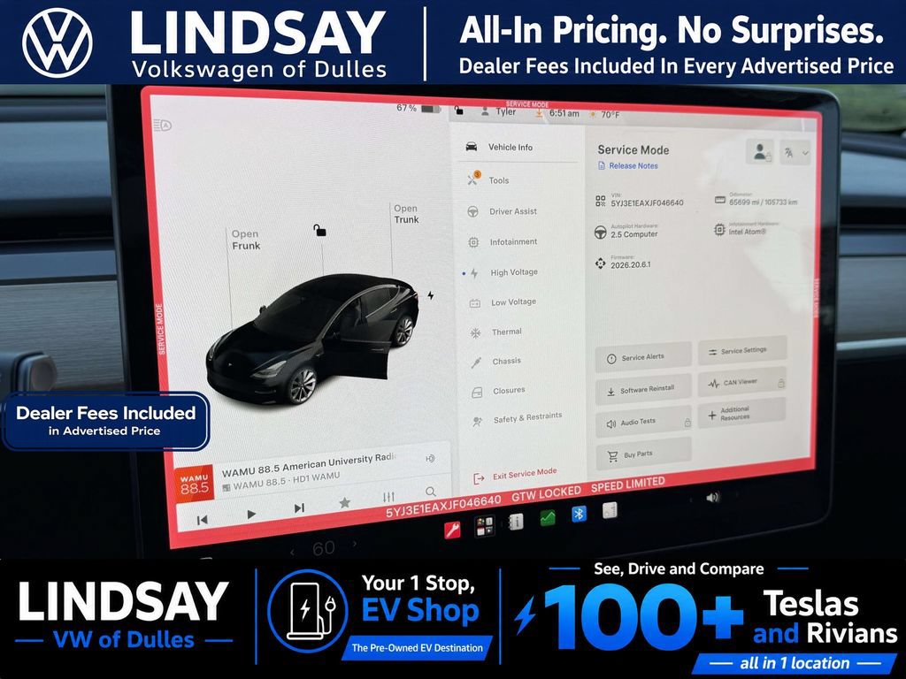Used 2018 Tesla Model 3 Long Range RWD image 17