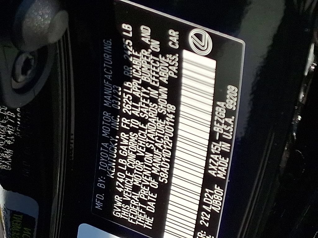 Used 2023 Lexus ES 250 w/ Premium Package AWD/4WD image 27