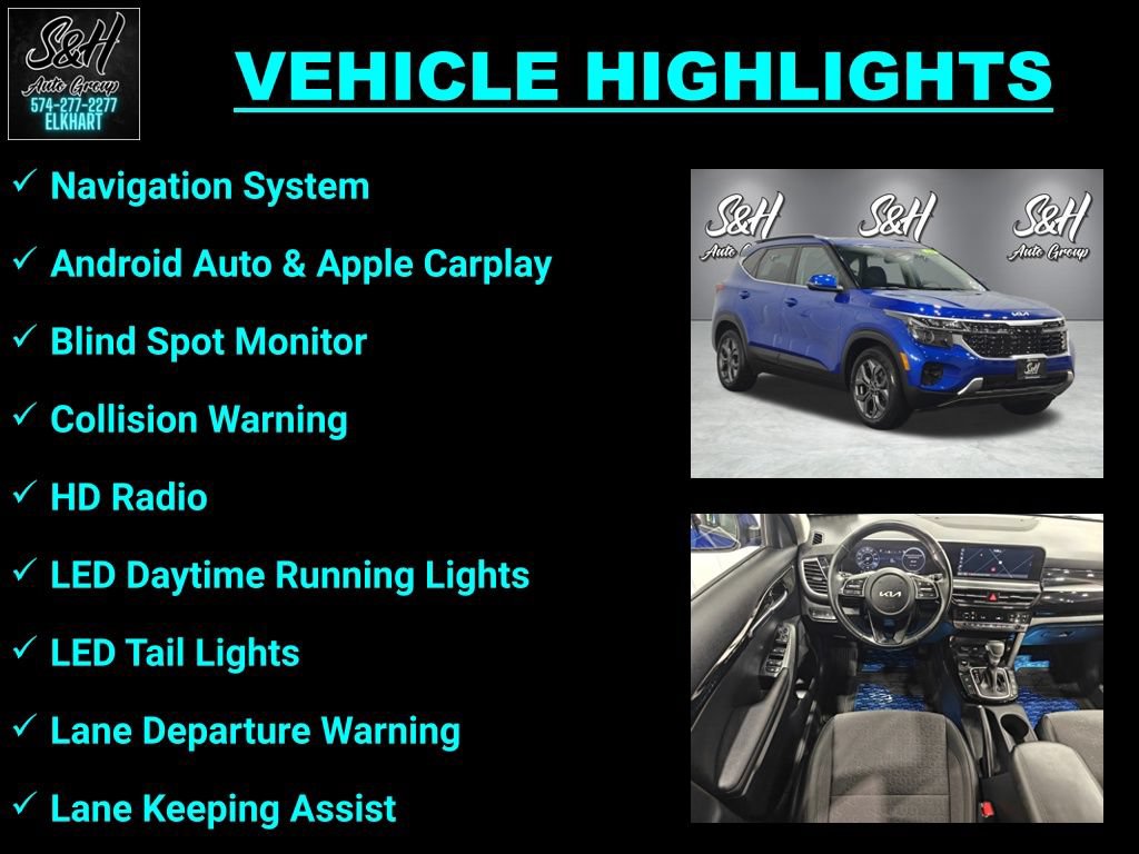 Used 2024 Kia Seltos S AWD/4WD image 3