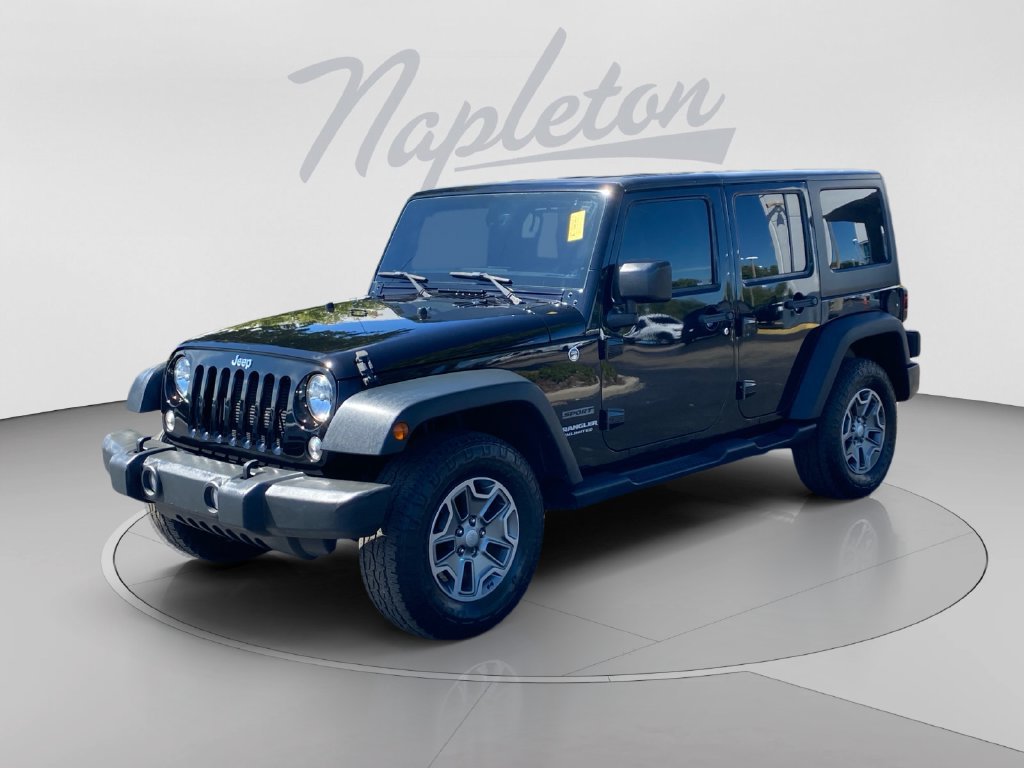 Used 2017 Jeep Wrangler Unlimited Sport w/ Quick Order Package 24S