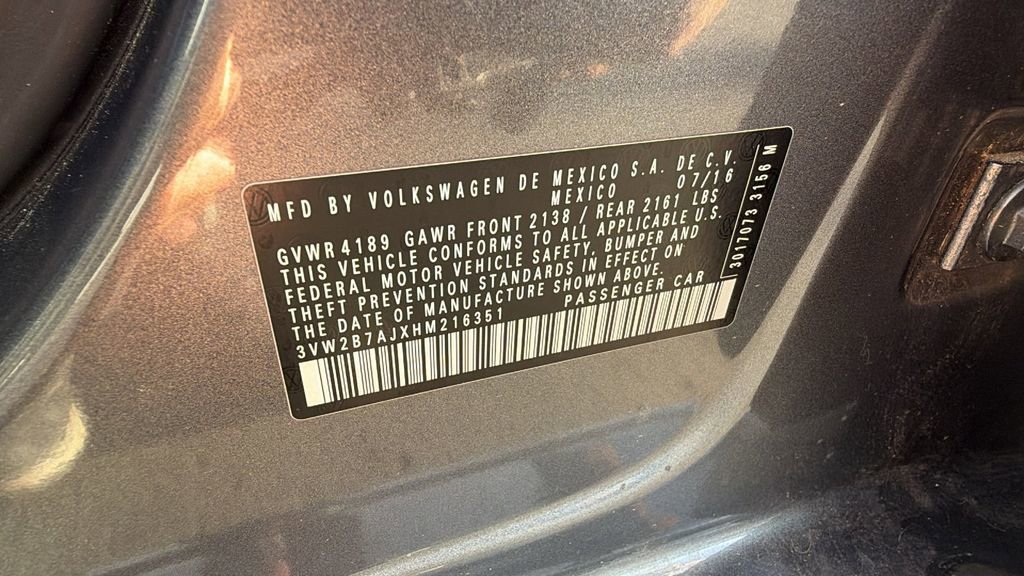 Used 2017 Volkswagen Jetta S image 30