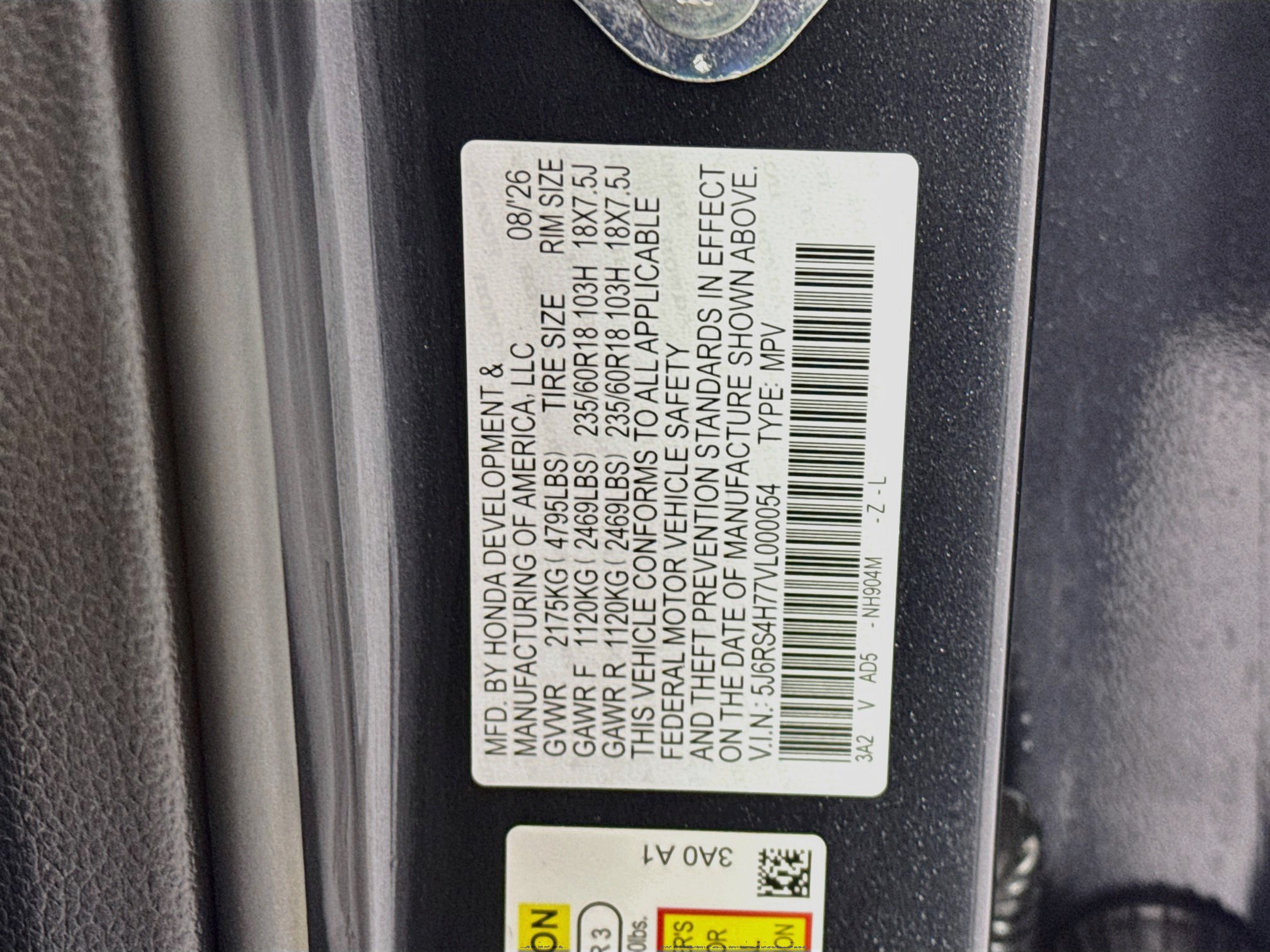 New 2027 Honda CR-V EX-L image 32