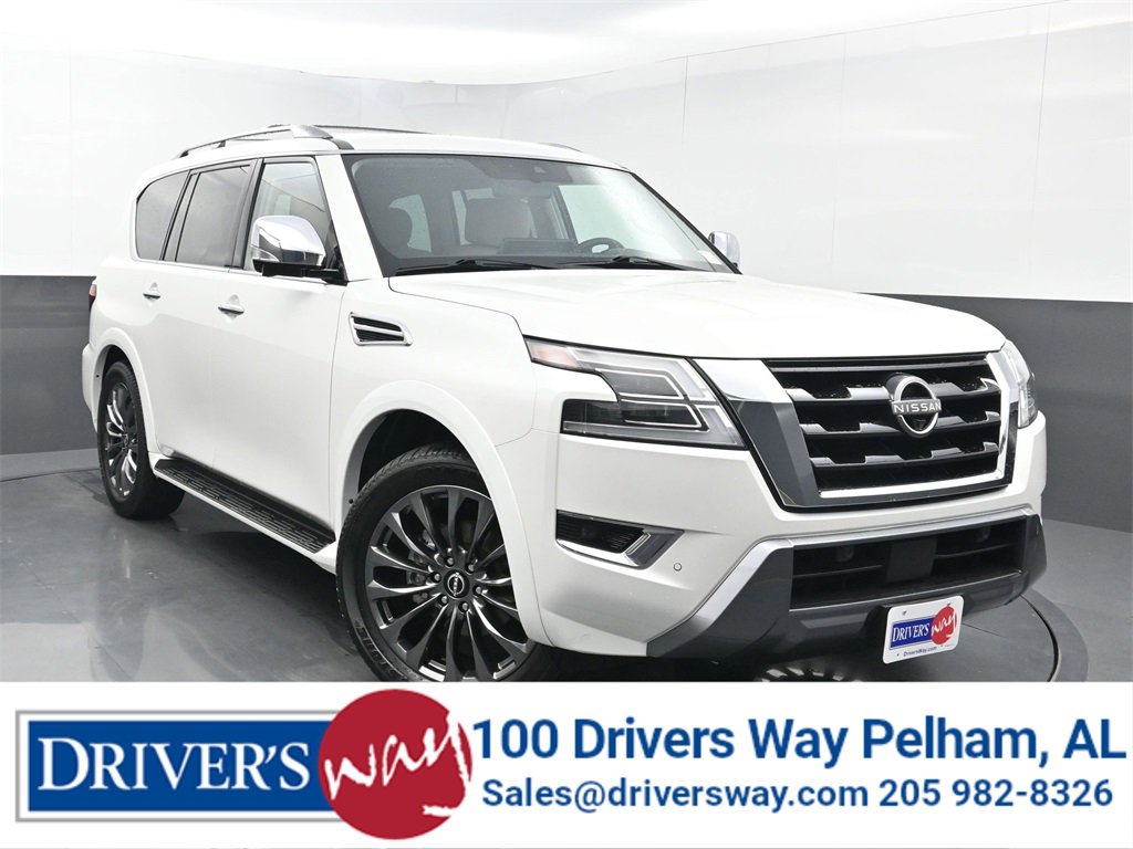 Used 2023 Nissan Armada Platinum w/ Captain's Chairs Package