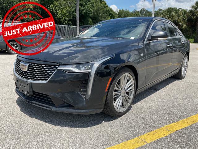 Used 2022 Cadillac CT4 Premium Luxury w/ Climate Package RWD image 1