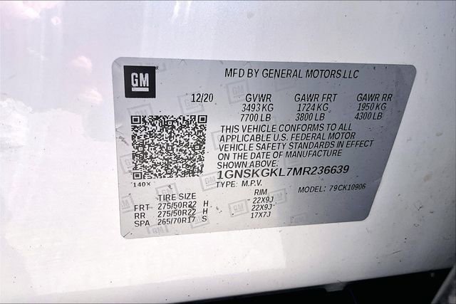 Used 2021 Chevrolet Suburban High Country w/ Premium Package image 31