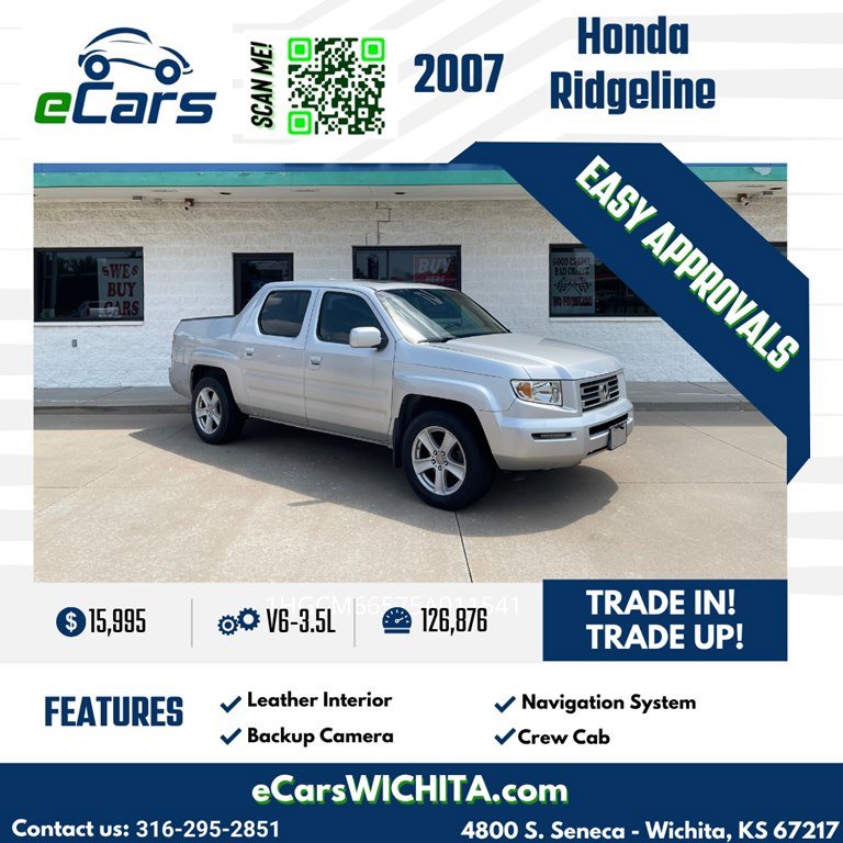 Used 2007 Honda Ridgeline RTL image 1