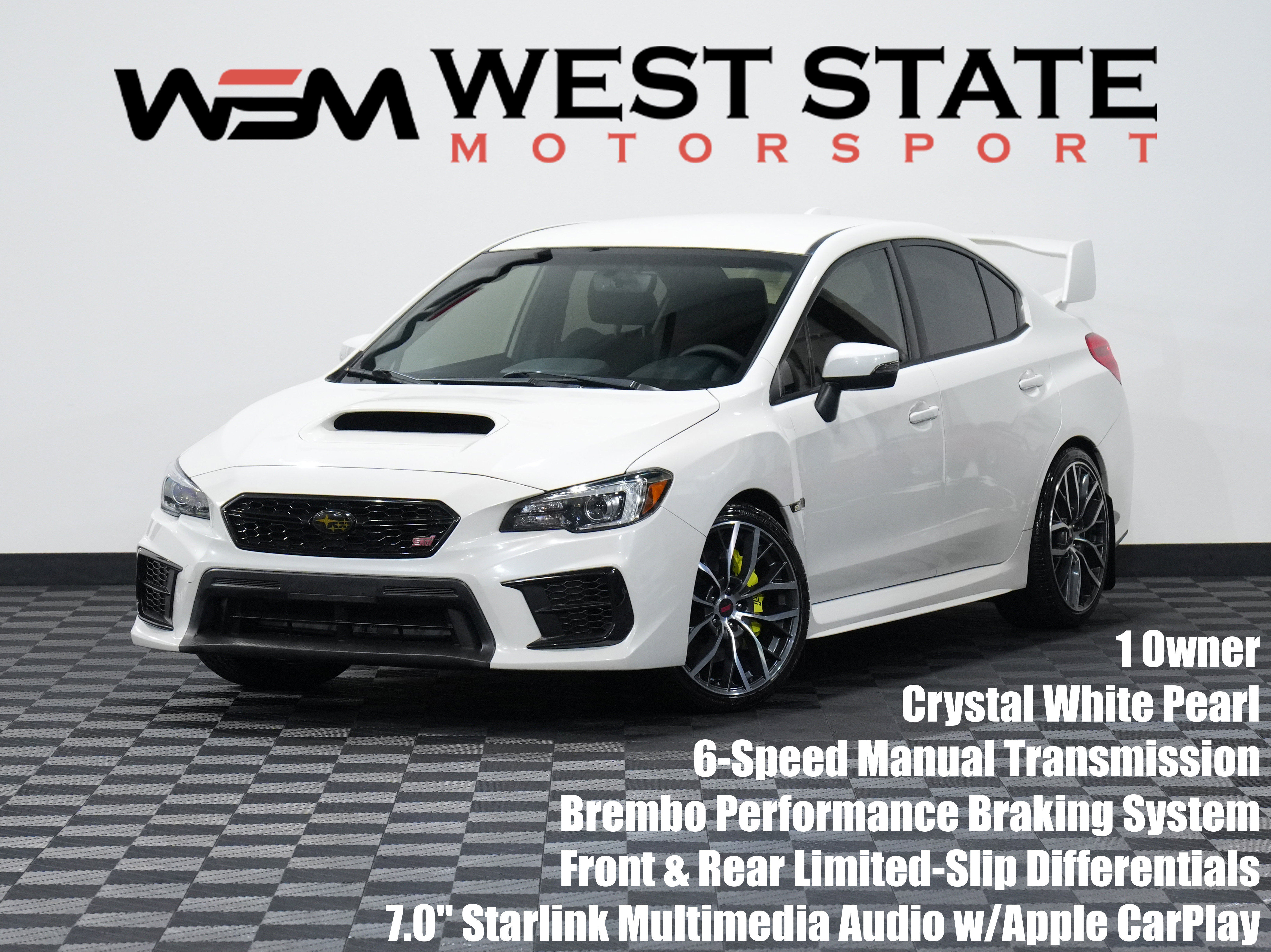 Used 2020 Subaru WRX STI