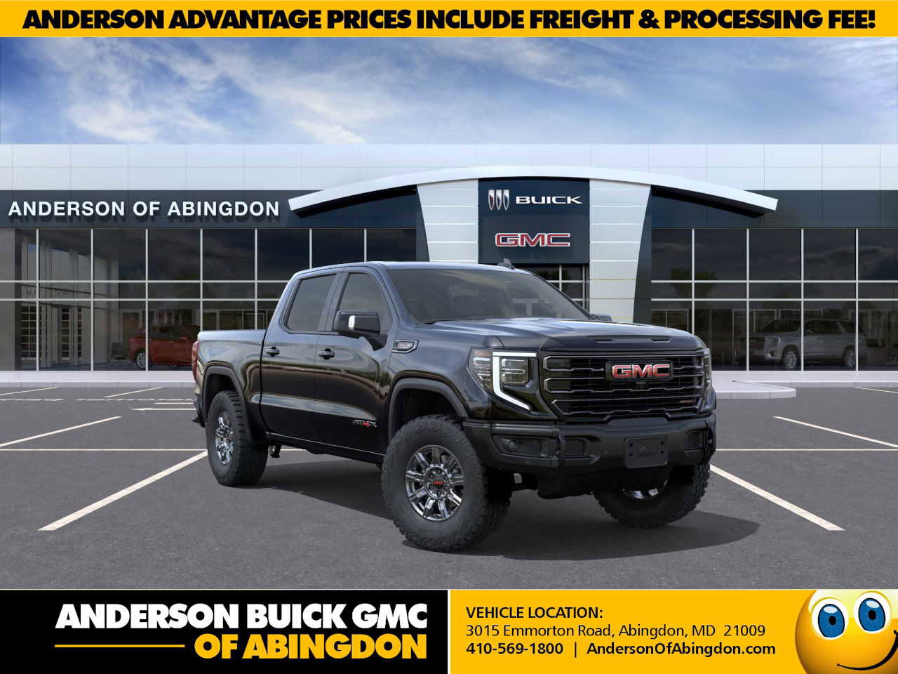 New 2026 GMC Sierra 1500 AT4X