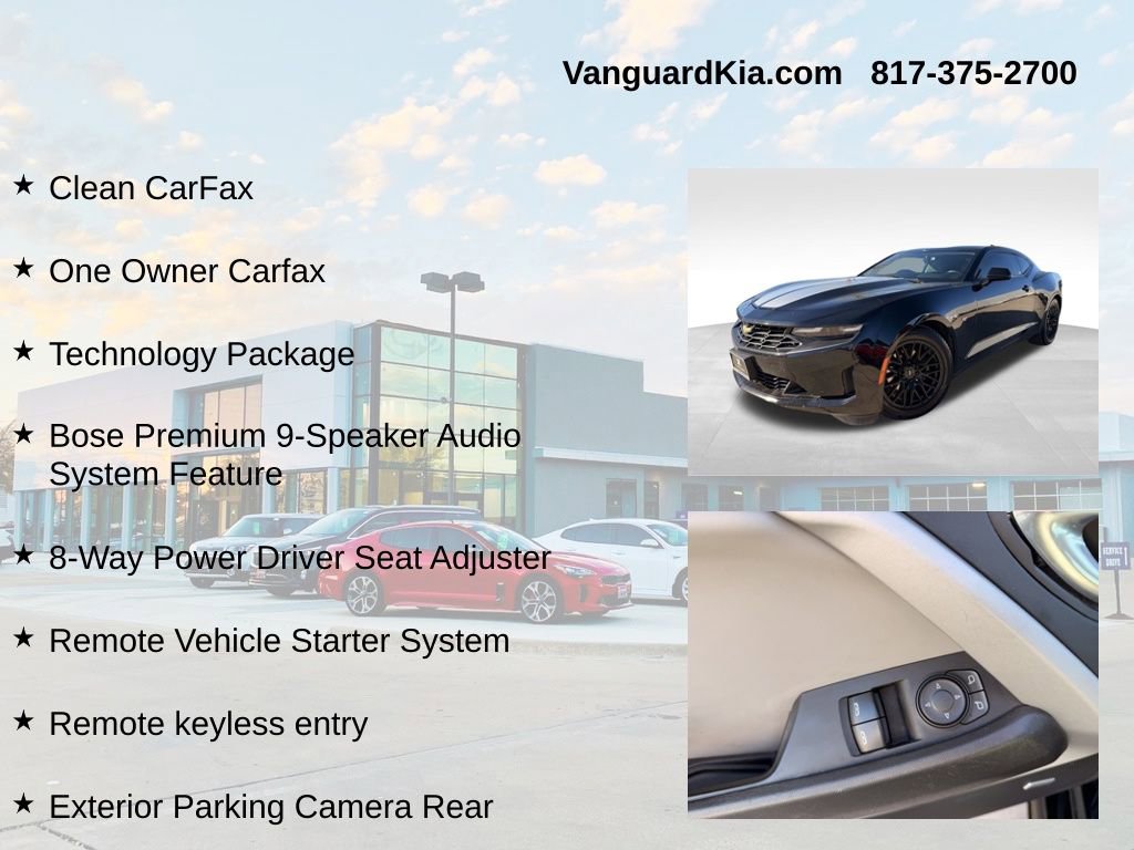 Used 2020 Chevrolet Camaro LT w/ Technology Package image 6