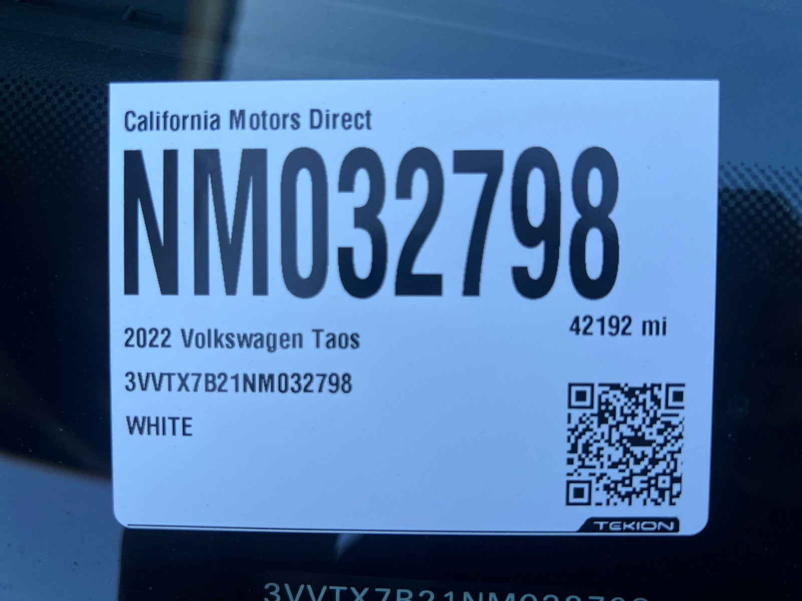 Used 2022 Volkswagen Taos SE FWD image 18