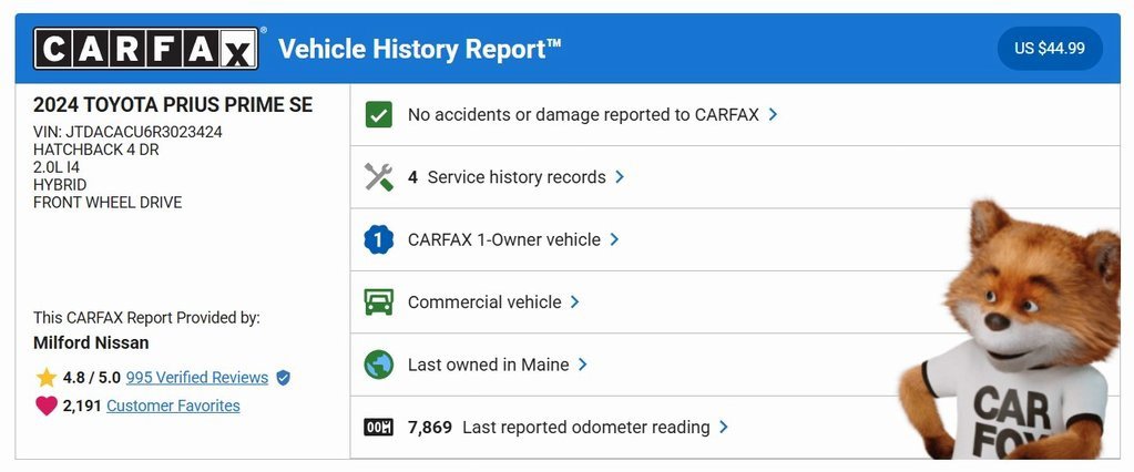 Used 2024 Toyota Prius Prime Premium image 29
