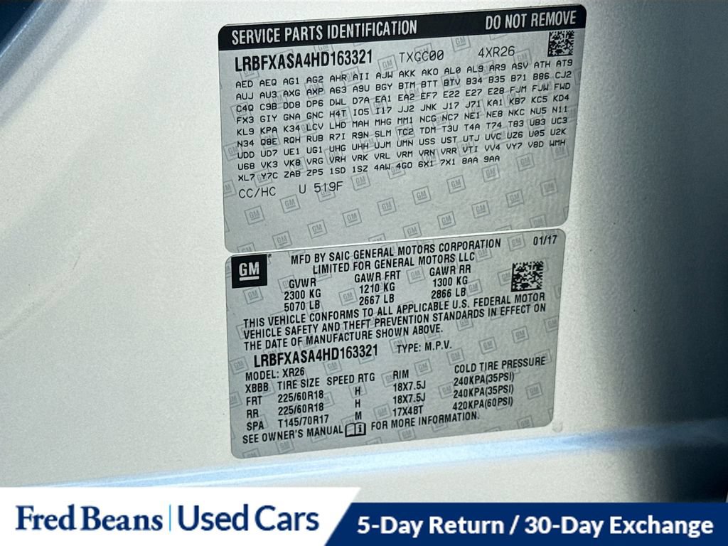 Used 2017 Buick Envision Preferred FWD image 38