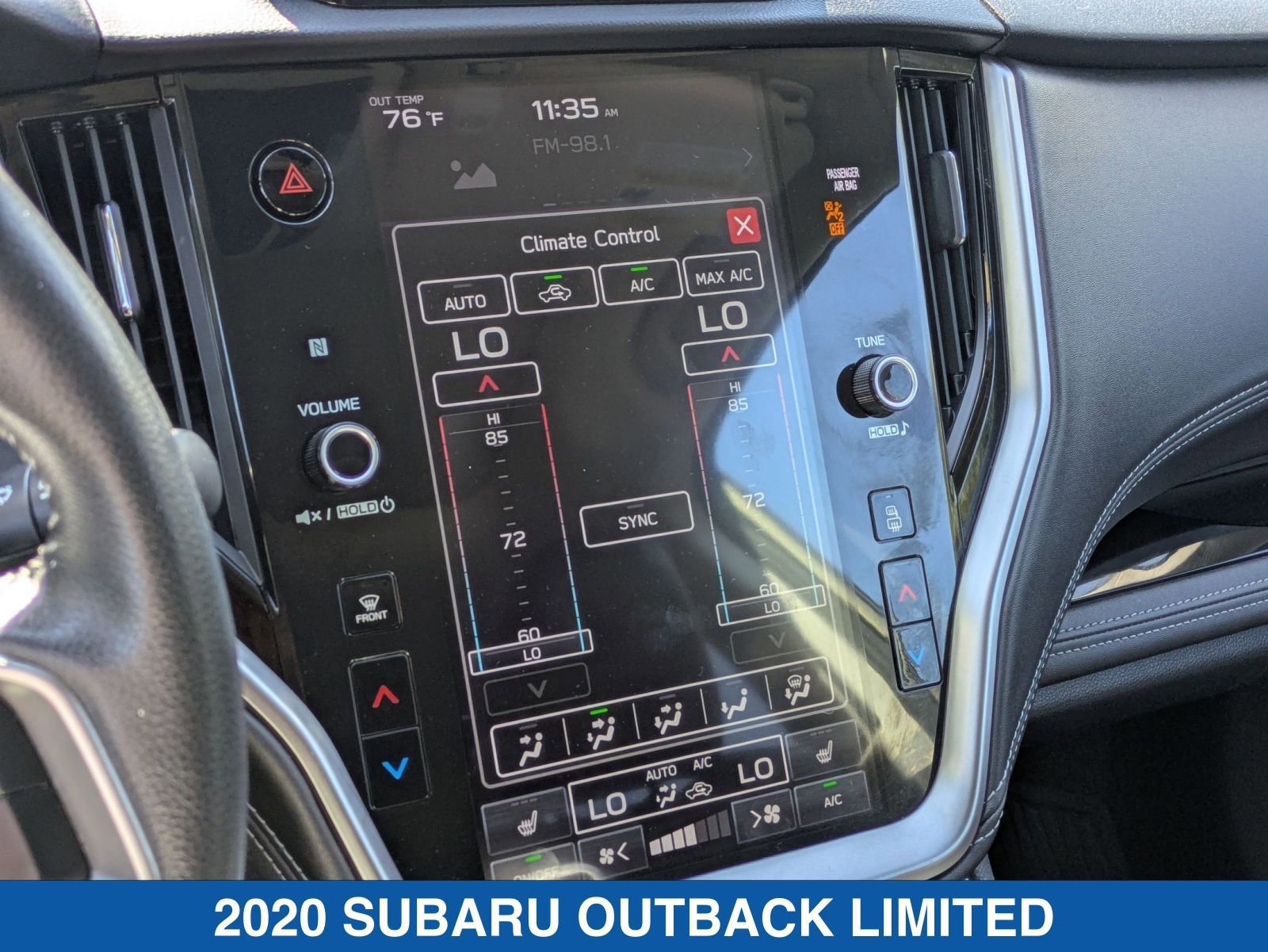 Certified 2020 Subaru Outback Limited image 25