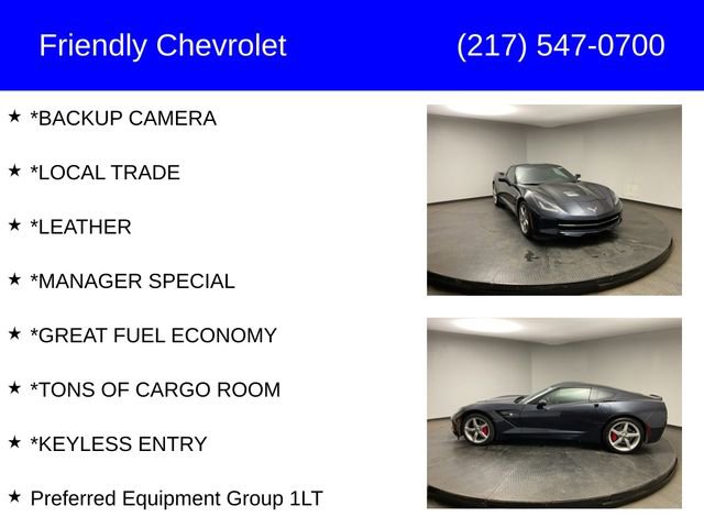 Used 2014 Chevrolet Corvette Stingray Coupe RWD image 6