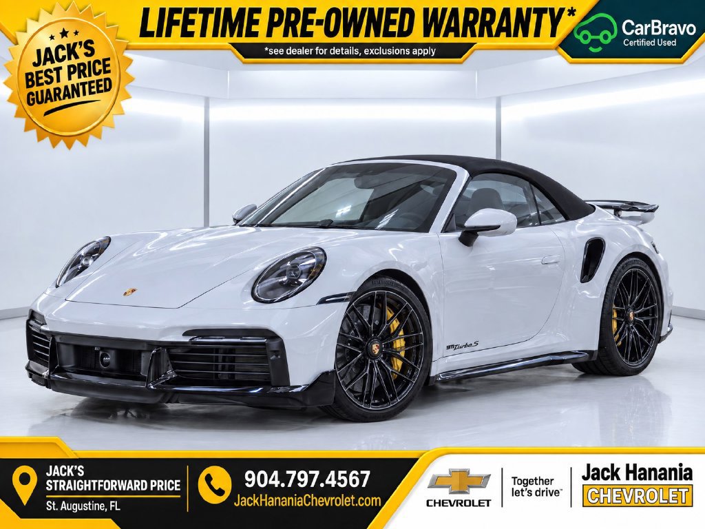 Used 2022 Porsche 911 Turbo S AWD/4WD image 2