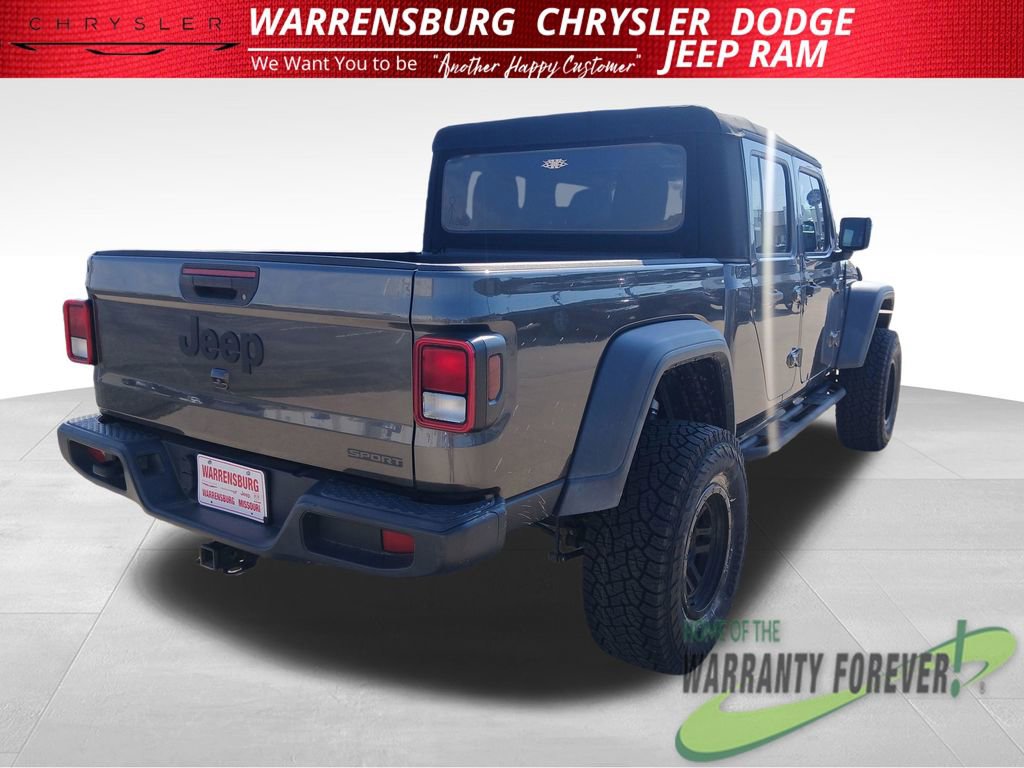 Used 2020 Jeep Gladiator Sport w/ Quick Order Package 23S AWD/4WD image 3
