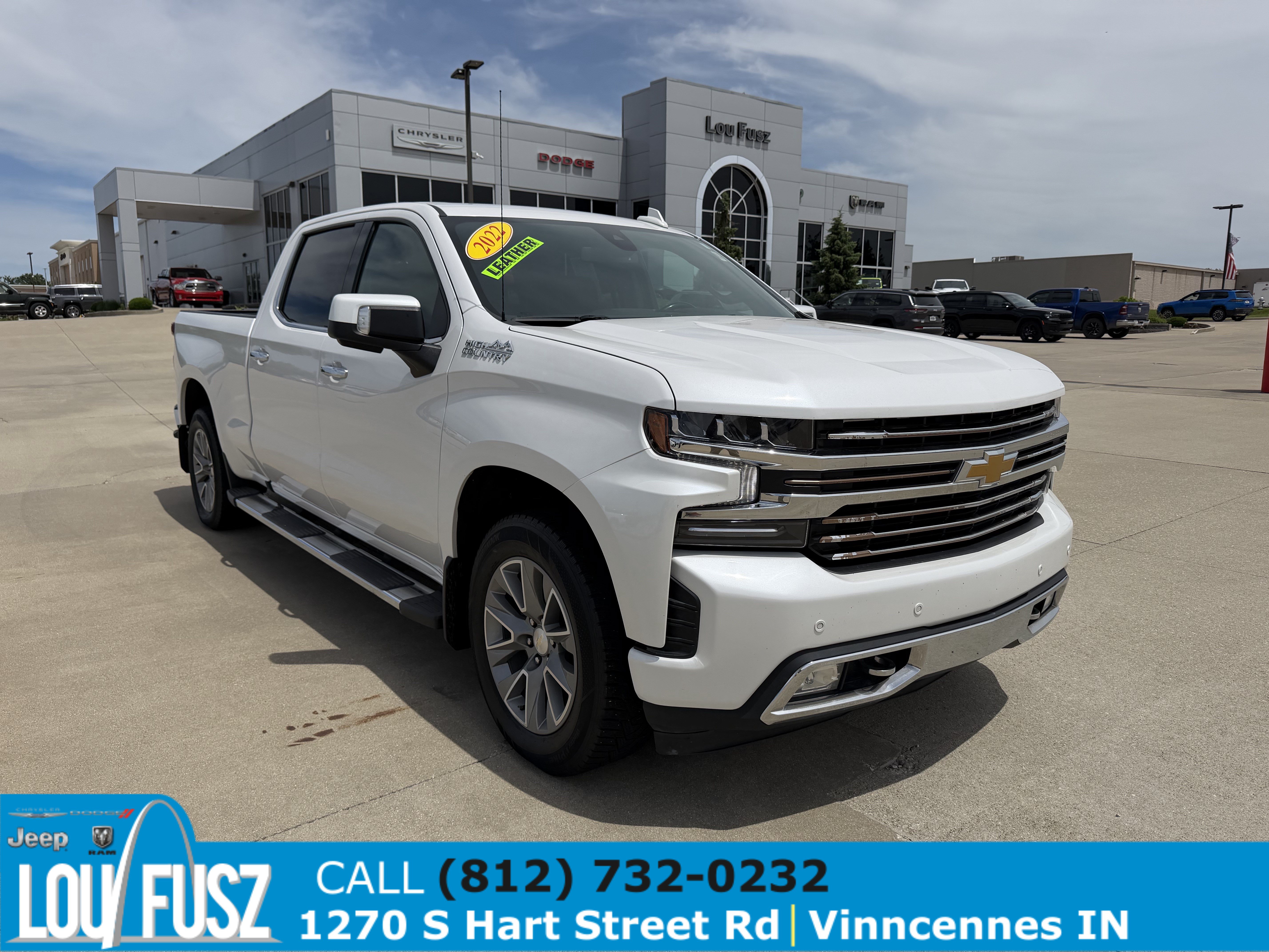 Used 2022 Chevrolet Silverado 1500 High Country w/ Safety Package II AWD/4WD image 1