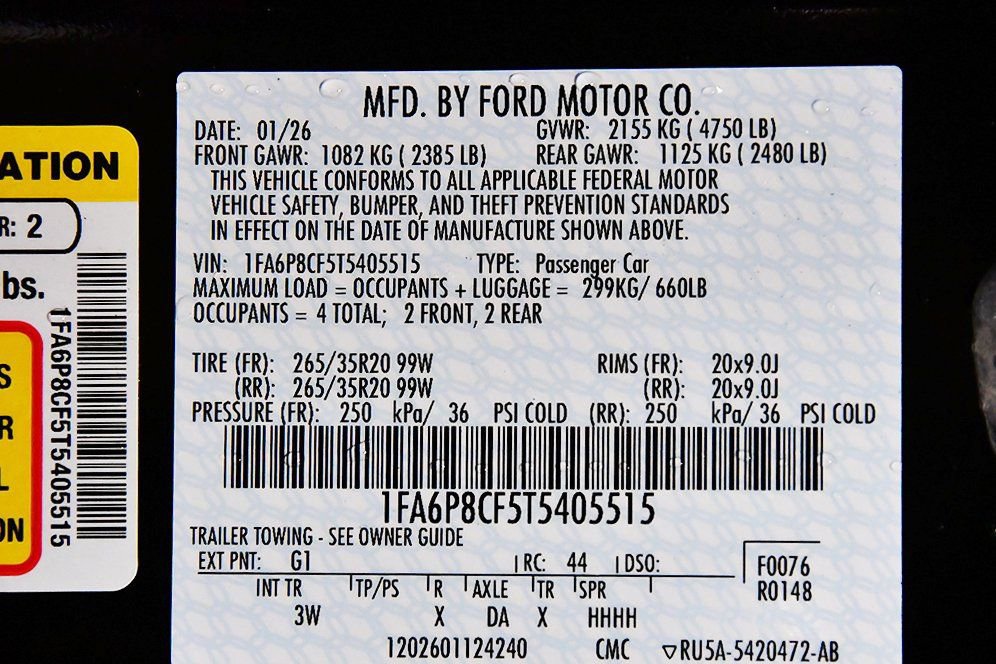 New 2026 Ford Mustang GT Premium RWD image 14