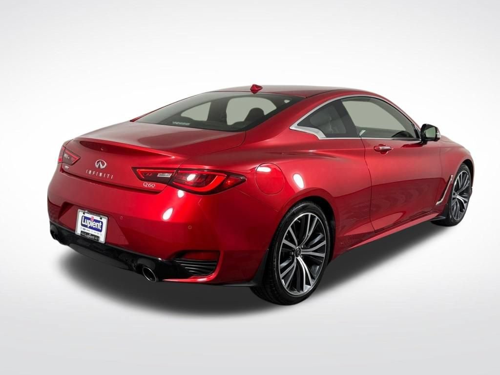 Used 2021 INFINITI Q60 3.0t Luxe w/ Cargo Package AWD/4WD image 3