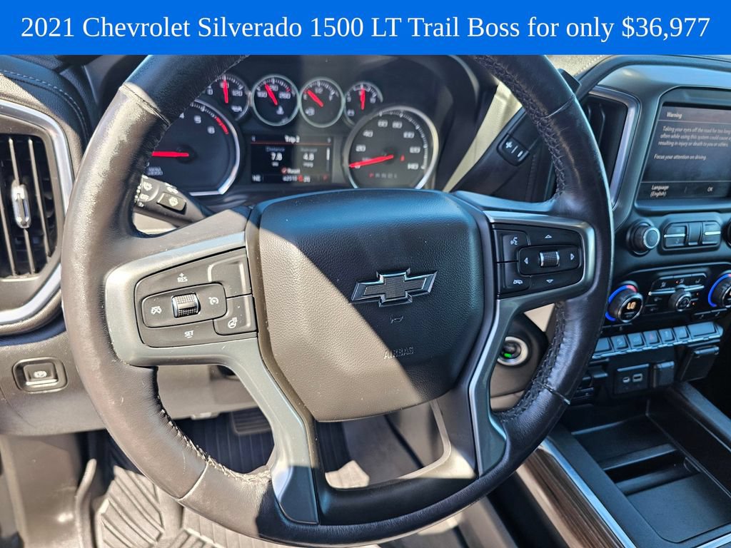Used 2021 Chevrolet Silverado 1500 LT Trail Boss w/ Convenience Package II AWD/4WD image 26