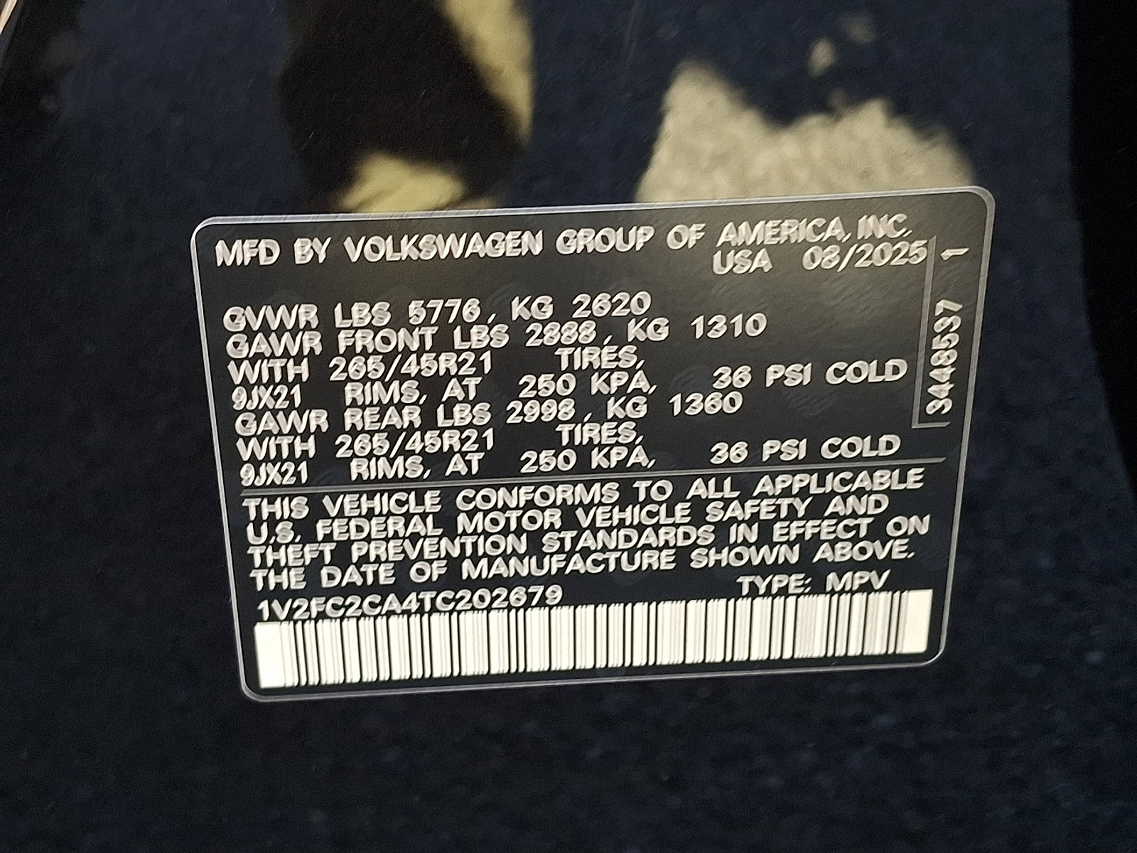 New 2026 Volkswagen Atlas Cross Sport SEL Premium R-Line image 11