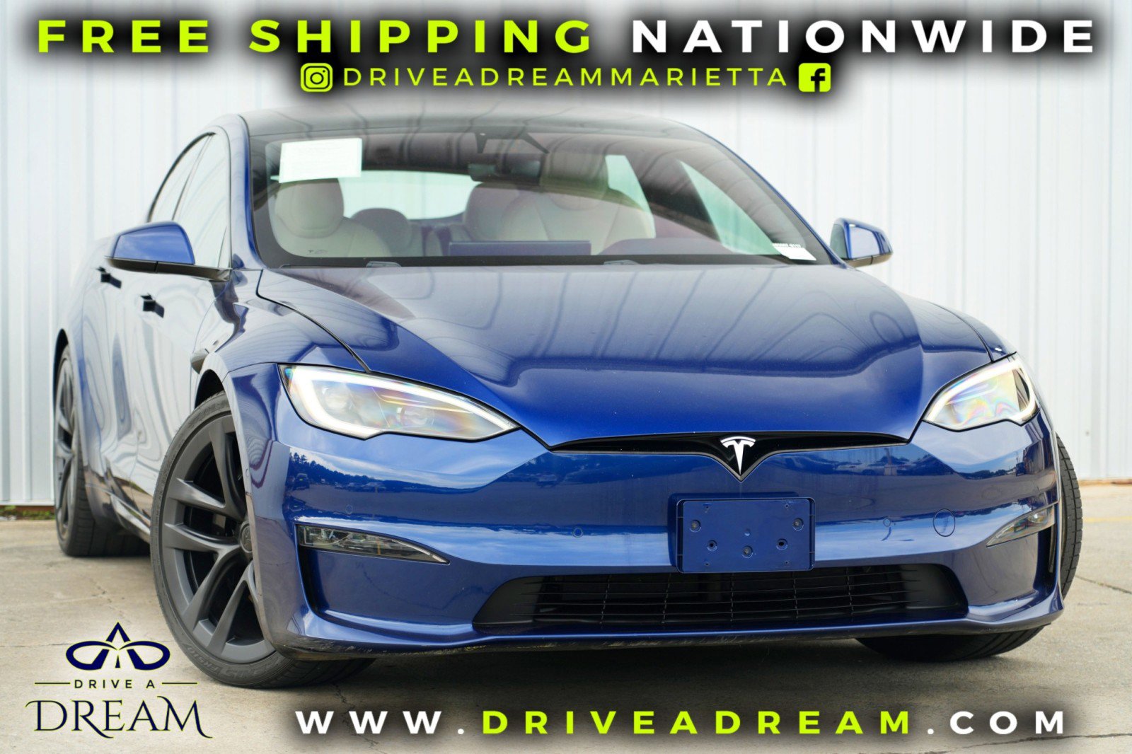 Used 2022 Tesla Model S Plaid image 2