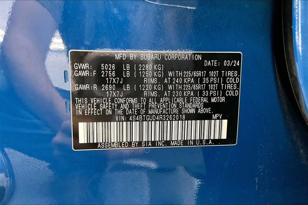 Used 2024 Subaru Outback Wilderness image 34