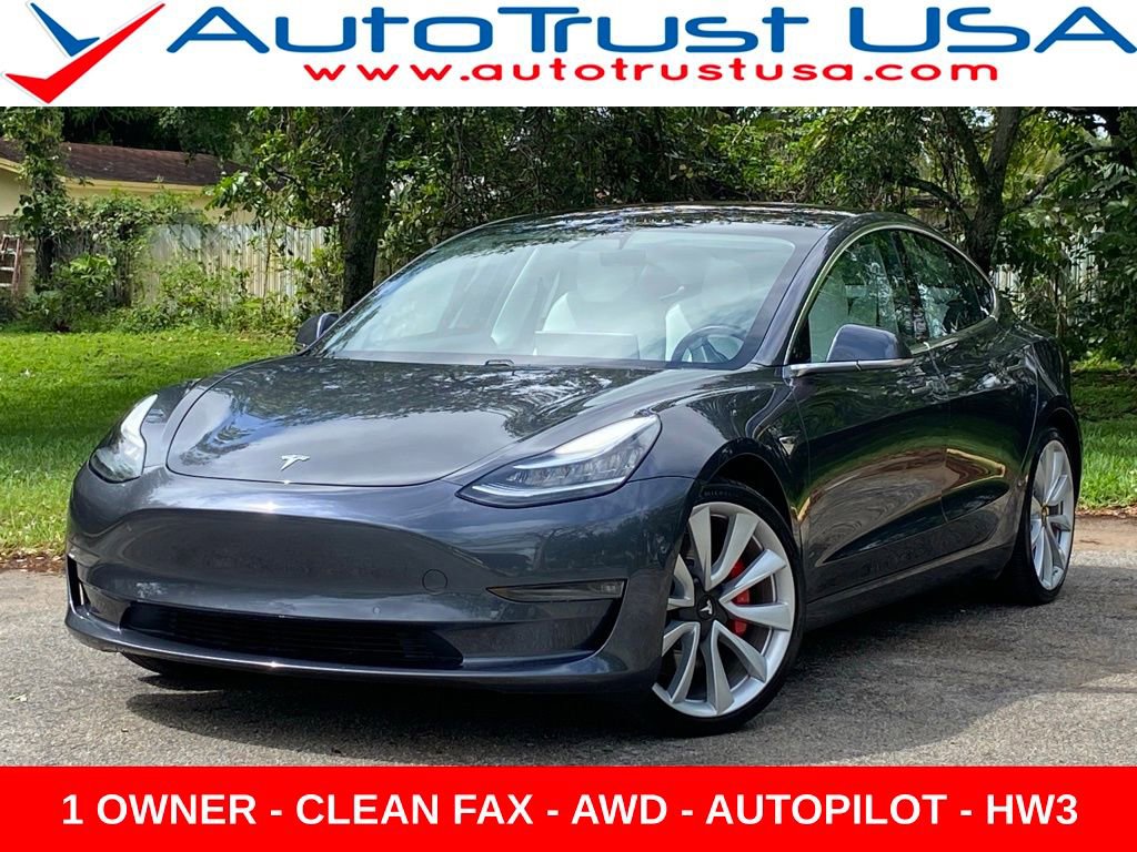 Used 2018 Tesla Model 3 Performance image 1