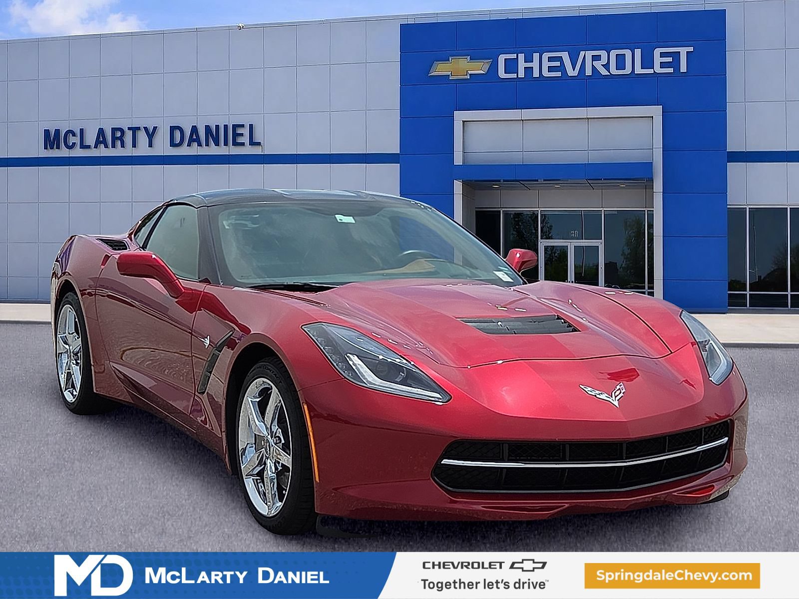 Used 2014 Chevrolet Corvette Stingray Coupe w/ 3LT Preferred Equipment Group RWD image 1
