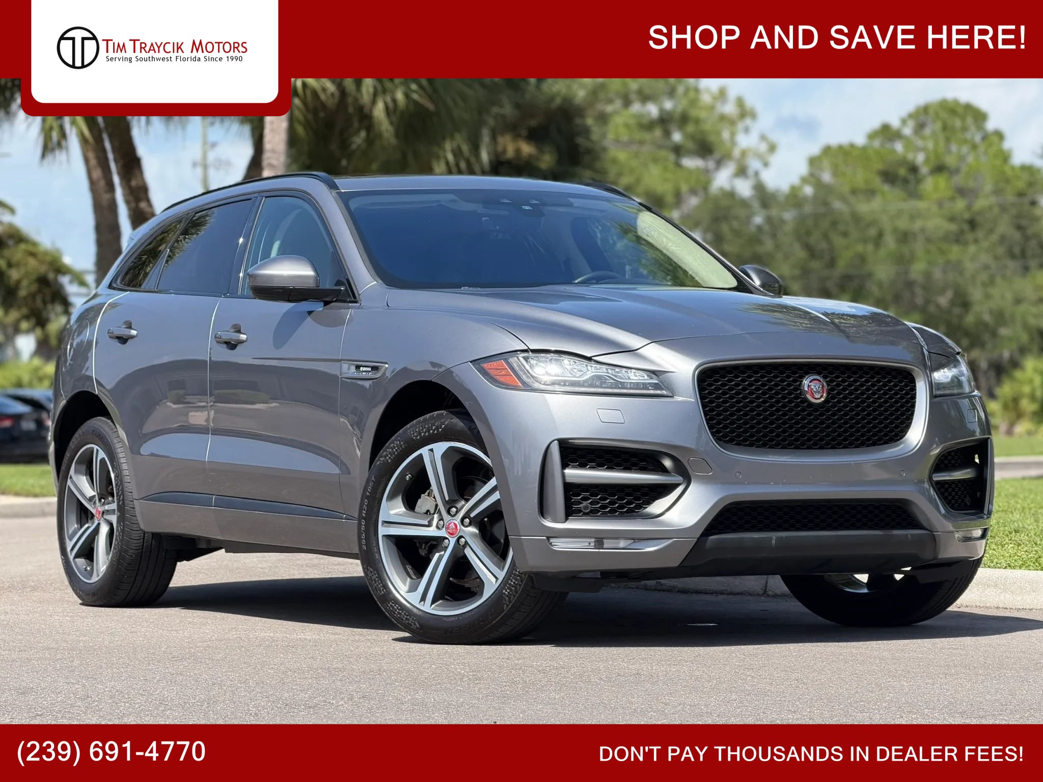 Used 2020 Jaguar F-PACE R-Sport AWD/4WD image 1