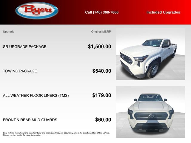 Used 2024 Toyota Tacoma SR w/ SR Upgrade Package image 5