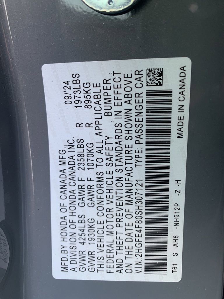 Used 2025 Honda Civic Sport image 8