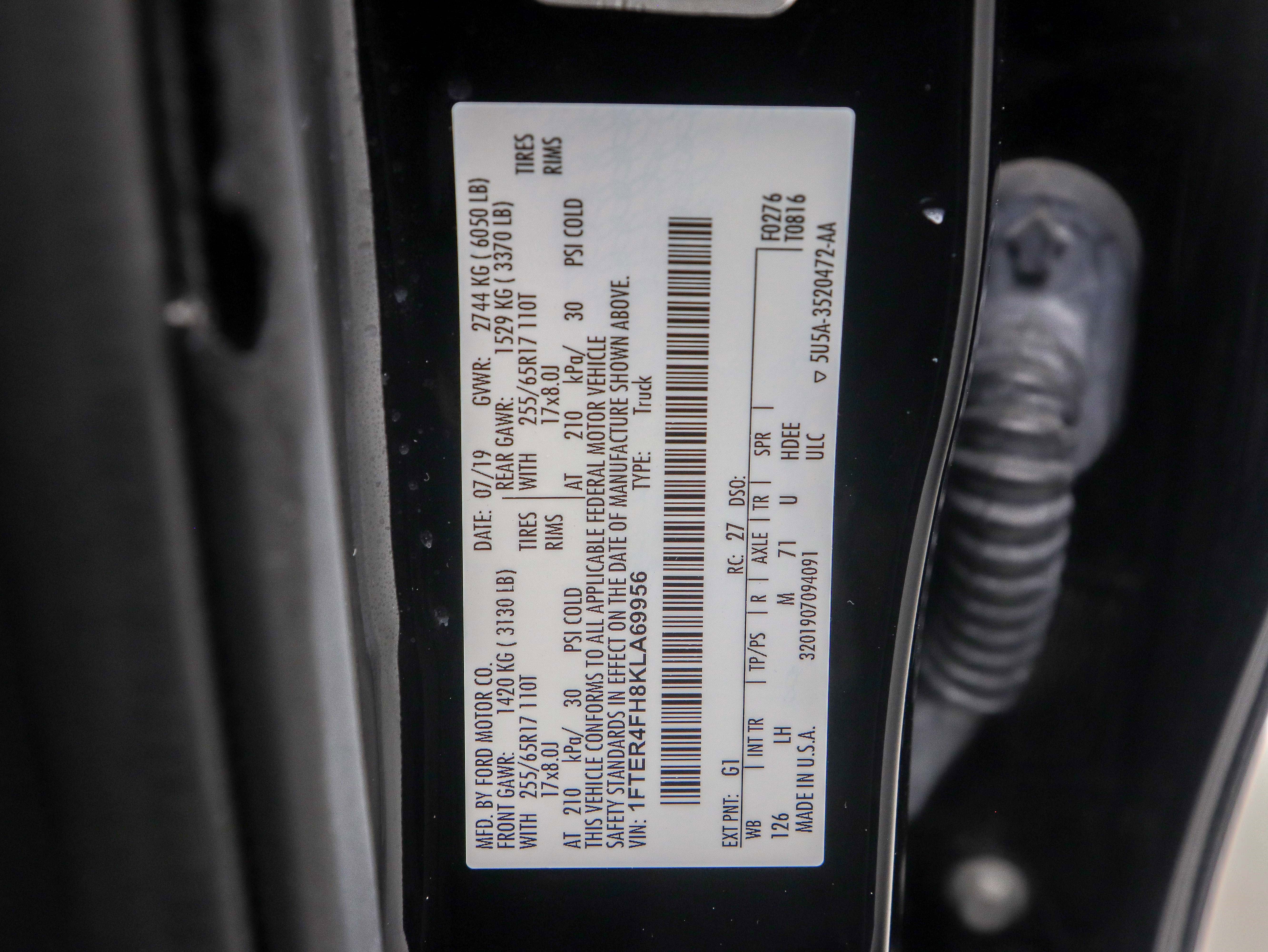Used 2019 Ford Ranger XLT w/ Equipment Group 301A Mid image 29