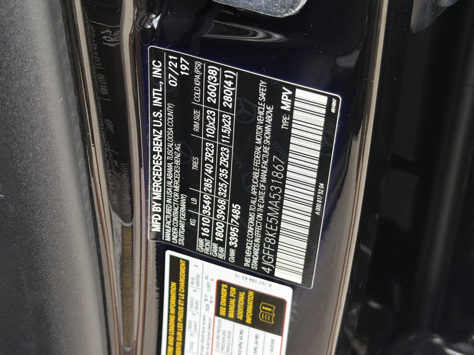 Used 2021 Mercedes-Benz GLS 63 AMG 4MATIC image 37