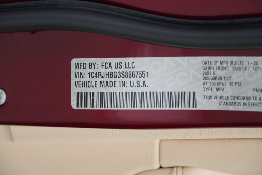 Certified 2025 Jeep Grand Cherokee Limited AWD/4WD image 54