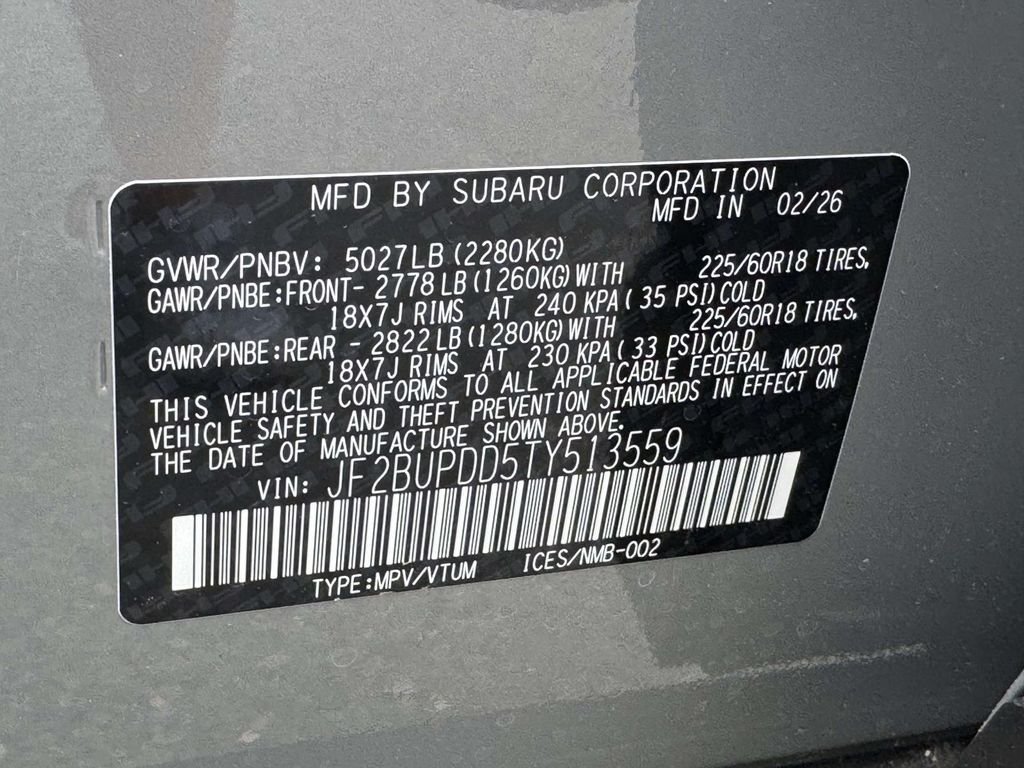 New 2026 Subaru Outback Limited AWD/4WD image 25