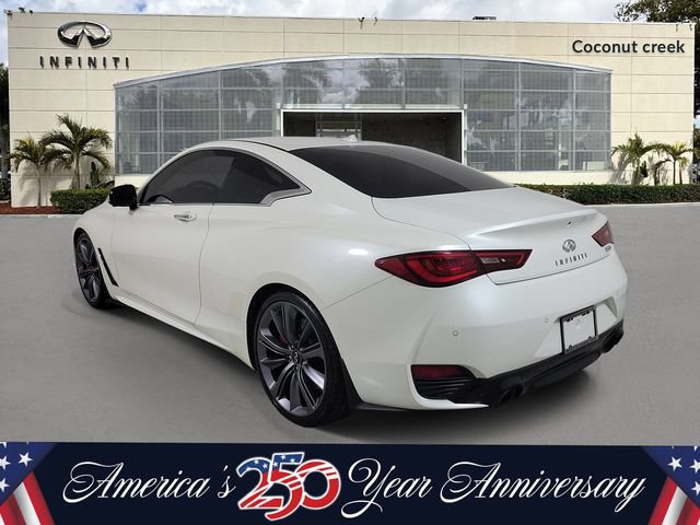 Used 2022 INFINITI Q60 Red Sport 400 w/ Proactive Package RWD image 3