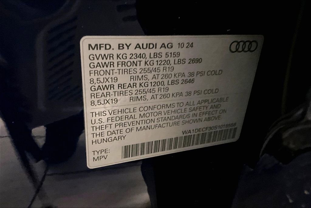 Certified 2025 Audi Q3 2.0T Premium w/ Convenience Package image 19