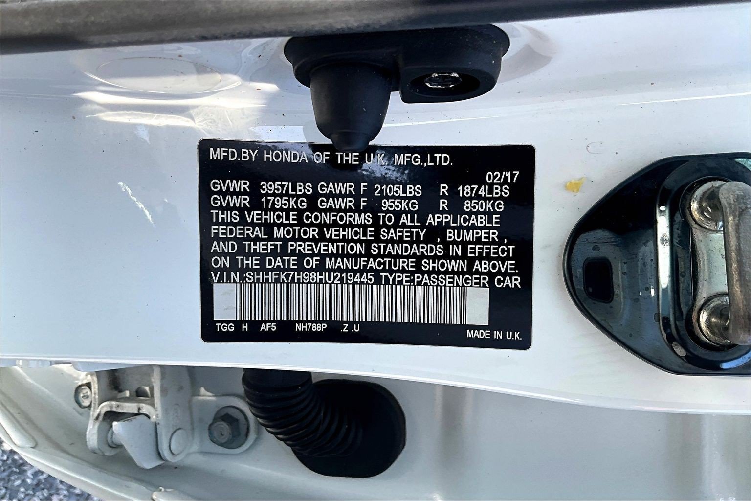 Used 2017 Honda Civic Sport Touring image 20
