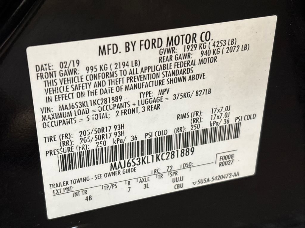 Used 2019 Ford EcoSport Titanium image 15