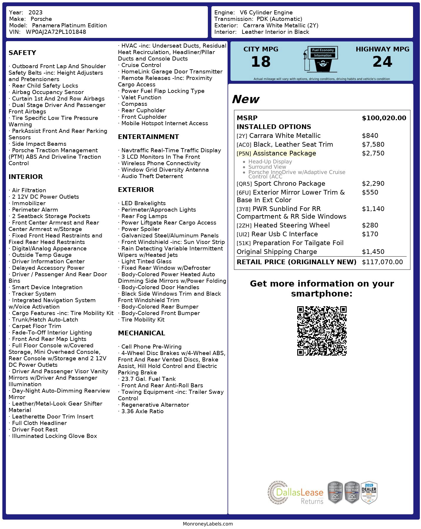 Used 2023 Porsche Panamera image 2